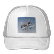 Caps, Hats - Grey Mare Carousel Horse