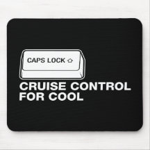 capslock - cruise control for cool mousepads