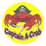 Captain "A-Crab" stickers