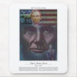 Captain Abraham Lincoln Citizen Soldier Mouse Pad