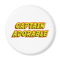 Captain Adorable magnets