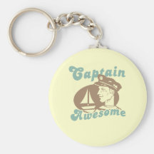 Captain Awesome Key Chains