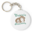 Captain Awesome keychains