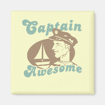 Captain Awesome Magnet