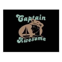 Captain Awesome Post Card