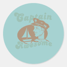 Captain Awesome Sticker