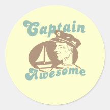 Captain Awesome Sticker
