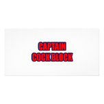 Captain Cock Block photo cards