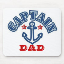 CAPTAIN DAD MOUSE MAT