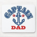 CAPTAIN DAD mousepads