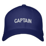 CAPTAIN embroidered hats