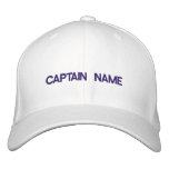 Captain Embroidered Hat embroidered hats