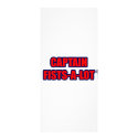 Captain Fists-A-Lot rack cards