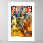Captain Future pulp cover poster posters
