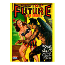 Captain Future - Star Dread! Postcards