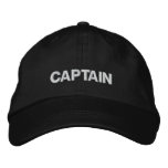 CAPTAIN HAT embroidered hats