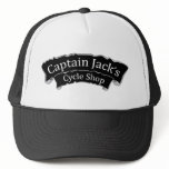Captain Jack's Cycle Shop Trucker Hat