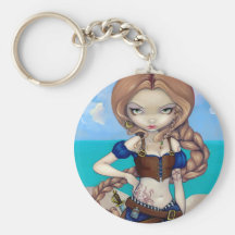 "Captain Molly Morgan" Keychain