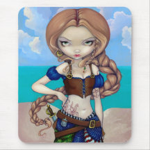 "Captain Molly Morgan" Mousepad