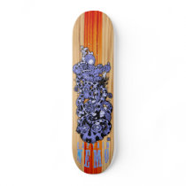 Captain Nemo wrestling an Octopus Skate Board