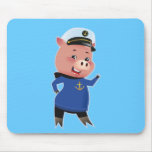 Captain Pig Mousepad