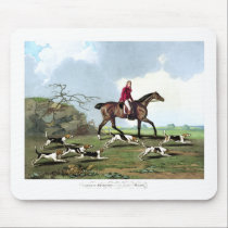 Captain Ricketts on his hunter Mask mousepads