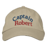 Captain's Cap by SRF embroidered hats