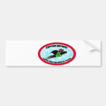 captian obvious bumper sticker