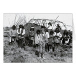 Captive White Boy Greeting Cards