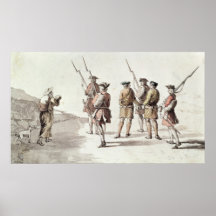 Capture of the Rebel, Simon Fraser, Lord Lovat Print