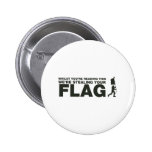 Capture The Flag - Gamer, Gaming, Video Games Buttons