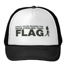 Capture The Flag - Gamer, Gaming, Video Games Hats