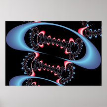 Capture The Frequency Fractal Poster