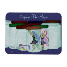 Capture The Magic Rectangular Magnet
