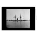 Captured Ironclad Ram at Anchor near Capitol 1865 cards