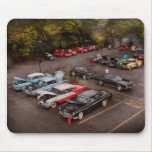 Car - Antique car show Mousepads