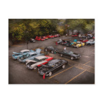 Car - Antique car show Post Cards
