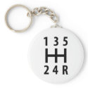car auto gear shift 5 keychains