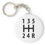 car auto gear shift 5 keychains