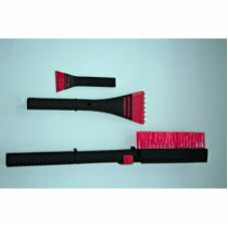 Car brush and scraper cut out