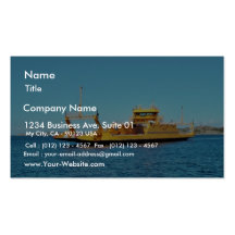 Car Ferry Ship Business Card