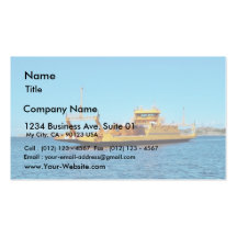 Car Ferry Ship Business Card