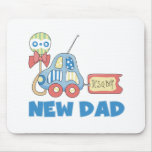Car New Dad It's a Boy mousepads