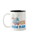 Car New Dad It's a Boy mugs
