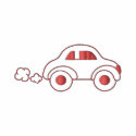 Car Outline embroidered shirts