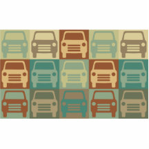 Car Pop Art Cut Outs