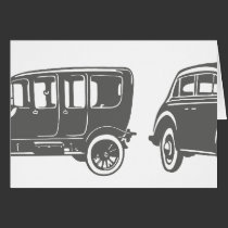 Car Silhouettes cards