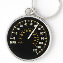Car Speedometer Keychain