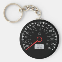 CAR SPEEDOMETER KEYCHAINS