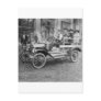 Car Strike Hitchhikers, early 1900s Post Cards